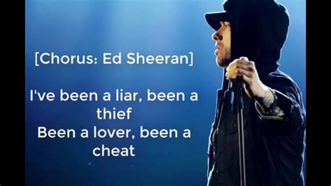 Eminem River Audio Ft Ed Sheeran Lyrics Youtube