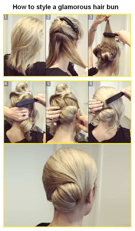As you twist your hair loosely into a bun, pin your hair section by section to keep your strands in place. 16 Super Easy Hairstyles To Make On Your Own