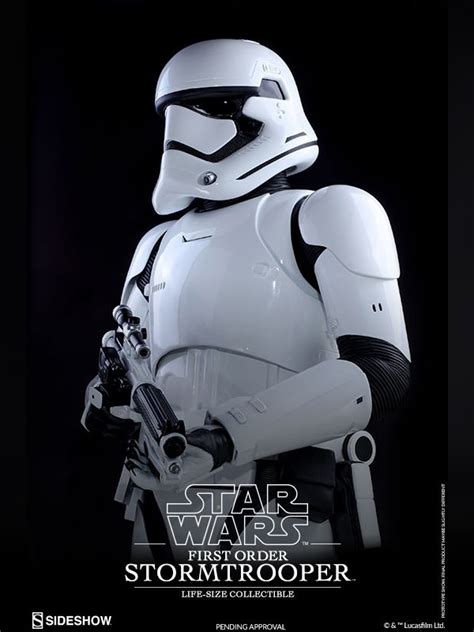 11 First Order Stormtrooper Life Size Statue 200 Cm