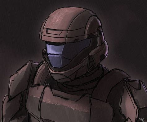 Odst Sketch 1 By Rythye Halo Drawings Halo 3 Odst Halo Cosplay