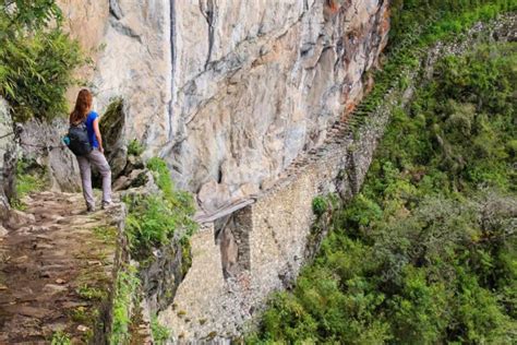 Entrance Machu Picchu Inca Bridge Don Peru Tours