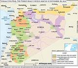 Current Syrian Civil War Map