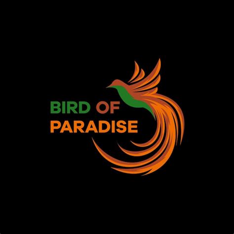 Premium Vector Bird Of Paradise Modern Logo Template