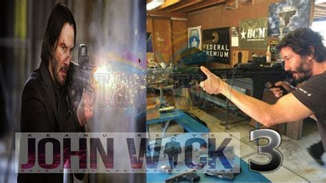 Keanu Reeves Gun Training For John Wick 3 2019 Stars Story Youtube