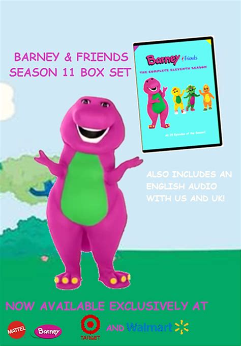 Image Barney And Friends Season 11 Box Set Reboot Posterpng Custom