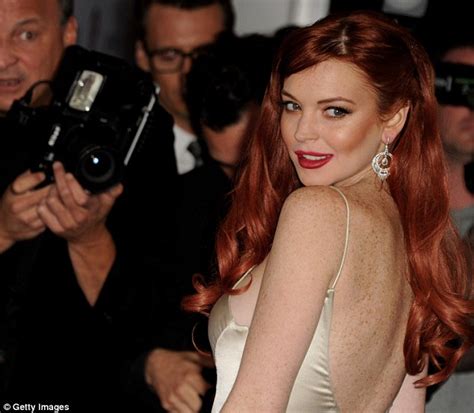 Lindsay Lohan Steps Out In Trashy Gold Gown With Keyhole Cut Outs For Premiere Of Liz And Dick News