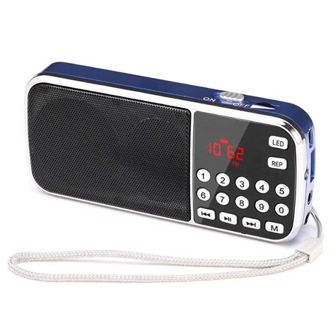 Prunus J 189 Small Portable Radio Am Fm Bluetooth Radio Dual Speaker