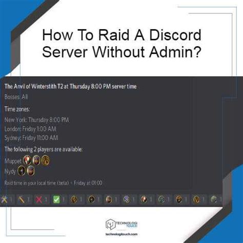 How To Raid A Discord Server Without Admin Process Guide