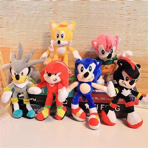 Buy Crasoldiers Sonic Toys 6pcs Sonic Plush 11 Stuffed Animals