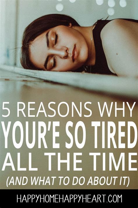 Why Am I So Tired All The Time 5 Common Causes And What To Do About It