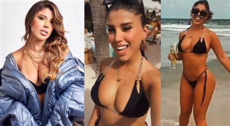 Yahaira Plasencia Impresiona Con Figura De Infarto En Playas De Miami Video Espectáculos