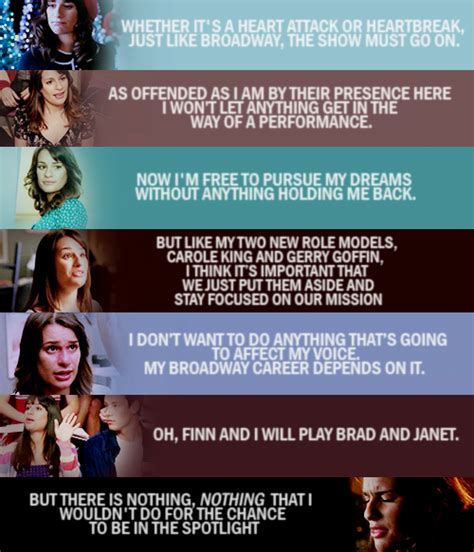 One of the best rachel berry quotes of all time. Rachel Berry Quotes #Glee