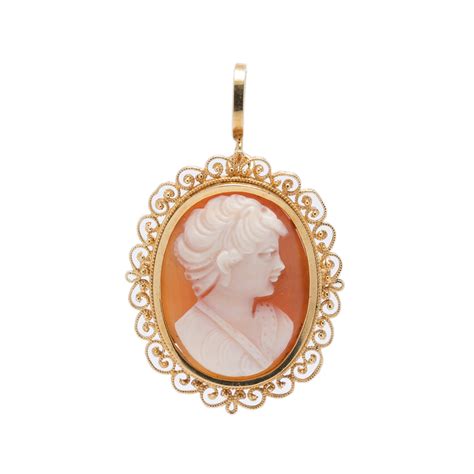 Antique Cameo Broochpendant Oliver Jewellery