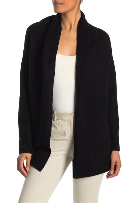 Vince Draped Shawl Collar Wool And Cashmere Cardigan Nordstrom Rack
