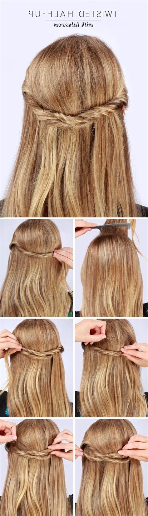 Easy) way to add some pizzazz to an otherwise fear not, there are still zesty, half up half down hairstyles to test out. 15 Inspirations Straight Half Updo Hairstyles