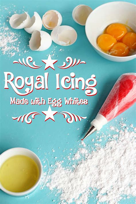 I make my royal icing with meringue powder, which consists of dry powdered egg white and stabilizers (you can read more on the different forms of egg white below). Egg White Royal Icing Recipe & Egg Safety | The Bearfoot Baker