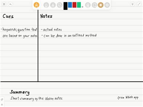 Study From A Textbook Using Cornell Note Taking Technique