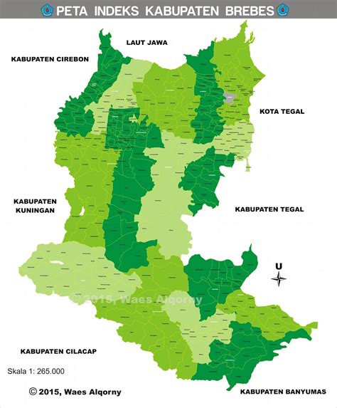 Berikut ini adalah daftar kecamatan dan kelurahan/desa di kabupaten cirebon, provinsi jawa barat, indonesia beserta kode posnya. Peta Indeks Kabupaten Brebes - My Diary