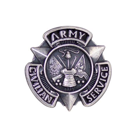 Army Civilian Service Lapel Pins Usamm