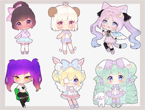 Simple Chibi Commission Batch 2 By Antay6009 On Deviantart