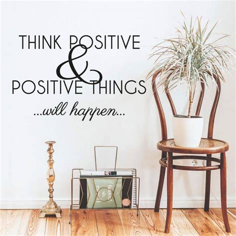 Think Positive Wall Sticker Wall