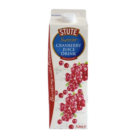 Cranberry Juice Drink Stute Foods