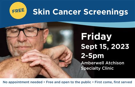 Free Skin Cancer Screenings Visit Atchison