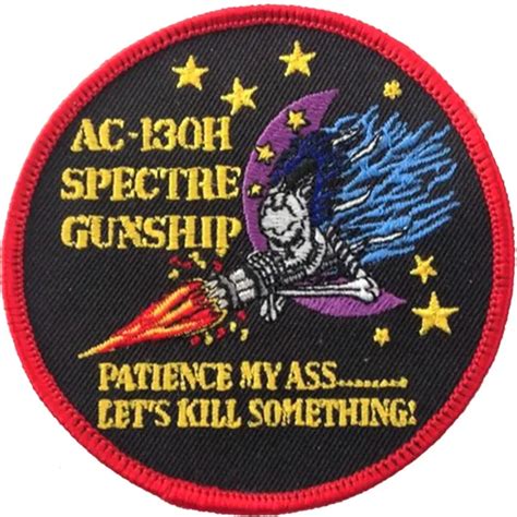 États Unis Air Force Usaf Lockheed Ac 130 Spectre Gunship Patch Brodé