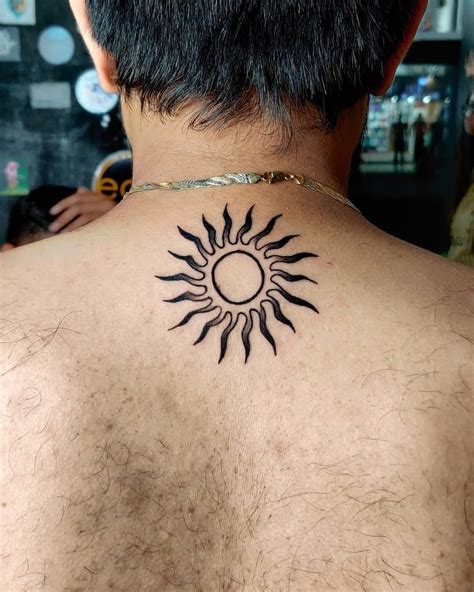 Update 84 Sun Tattoo Designs For Men Latest In Coedo Com Vn