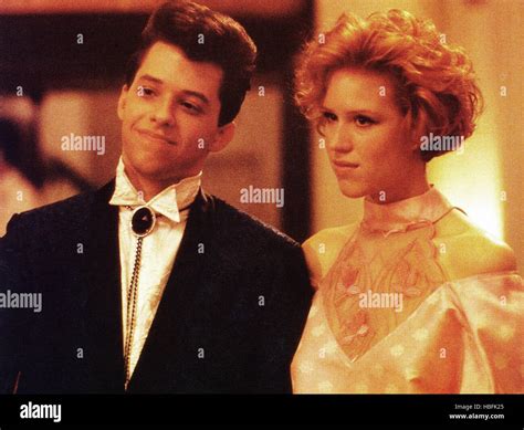Pretty In Pink From Left Jon Cryer Molly Ringwald 1986 © Paramount