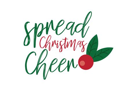 Spread Christmas Cheer Illustration Par Thelucky · Creative Fabrica