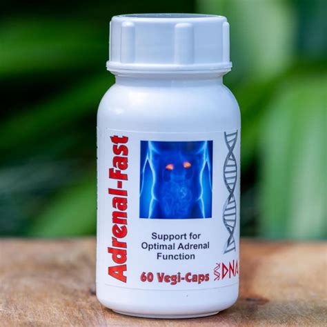 Adrenal Fast 60 Capsules Dna Biopharma Organic Choice