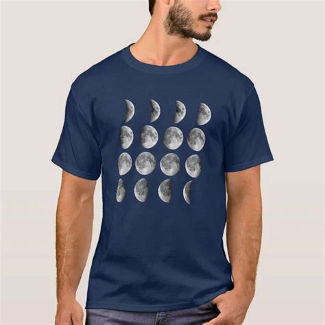 Moon Phases T Shirt Zazzle
