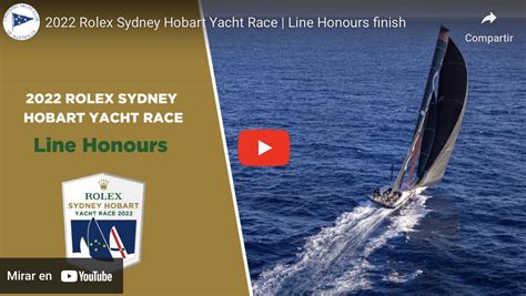 2022 Rolex Sydney Hobart Yacht Race Line Honours Finish Nautica News