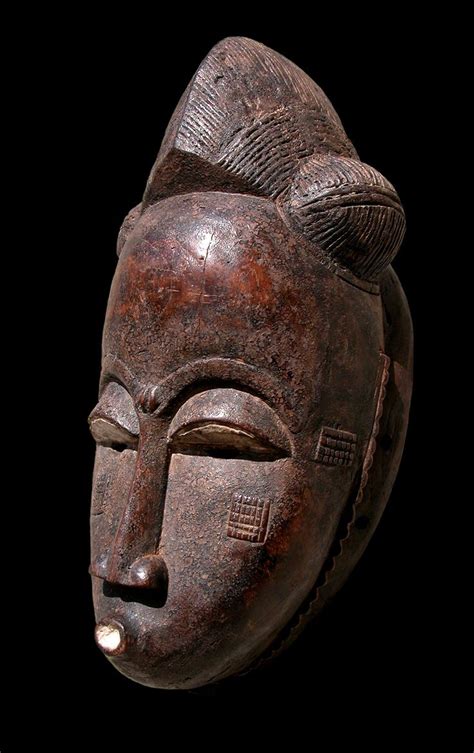 African Art Africart Art Africain Arte Africana Maschera Baoulé Mblo