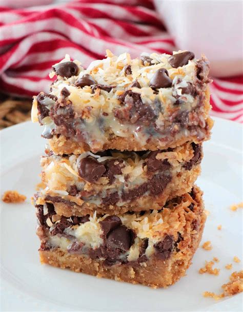 Chocolate Coconut Bars Recipe The Anthony Kitchen