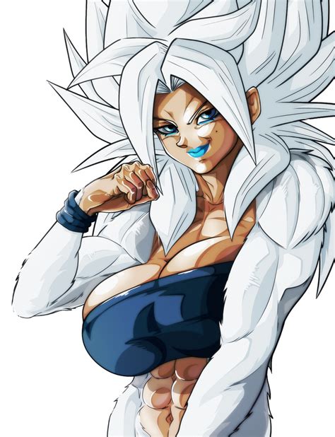 custom female saiyan oc by nuggetsmcfly on deviantart