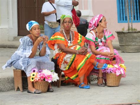 Mujeres Cubanas Foto Editorial Imagen 45749936