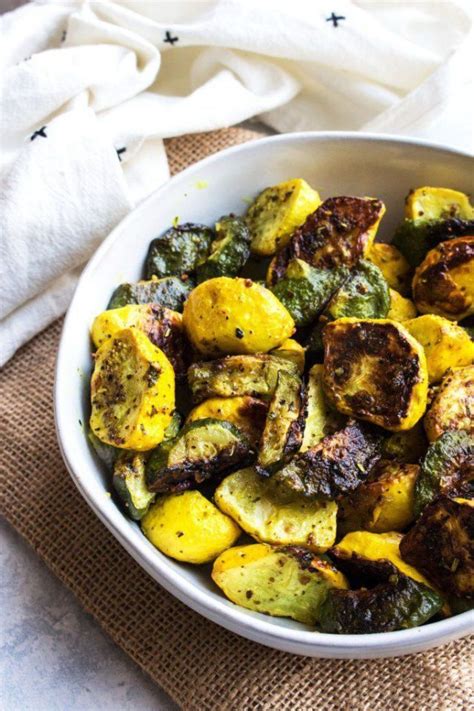 Keep It Light And Simple With This Roasted Patty Pan Squash Recipe