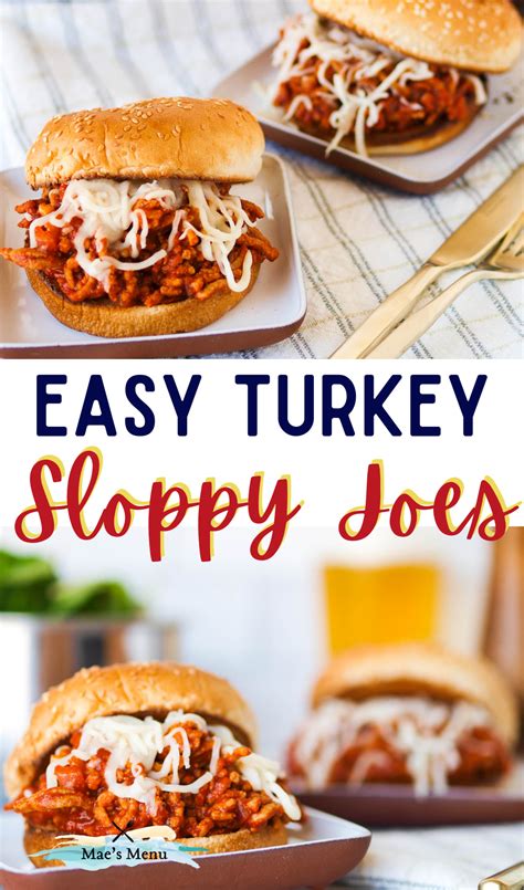 Sloppy Joes Easy Sloppy Joe Sauce Homemade Sloppy Joes Turkey Sloppy