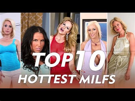 TOP 10 HOTTEST MILFS Most Sexy Mature Adult Performers 4K YouTube