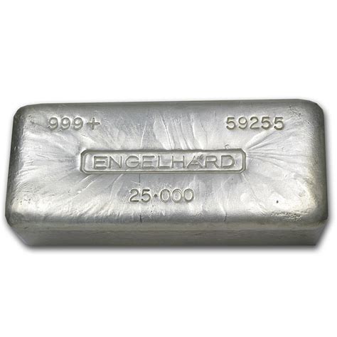 Buy 25 Oz Silver Bar Engelhard Apmex