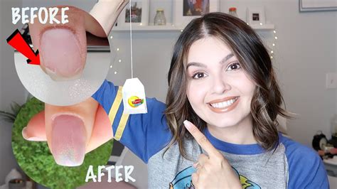 How To Fix A Broken Nail With A Tea Bag Youtube