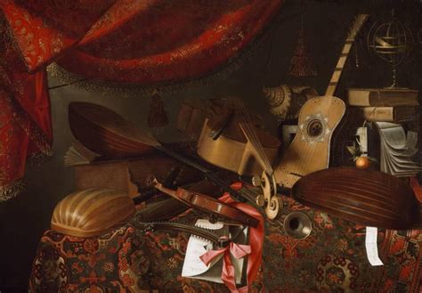 Still Life With Musical Instruments All Works The Mfah Collections