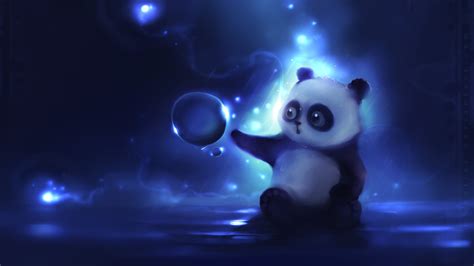 Animal Panda Hd Wallpaper By Apofiss