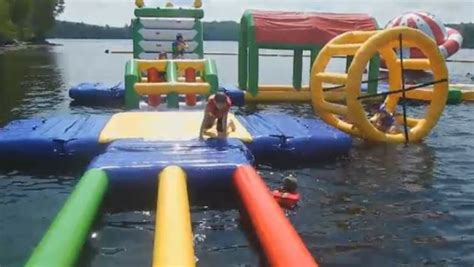 Inflatable Water Park Makes A Splash On St John River Ctv Atlantic News