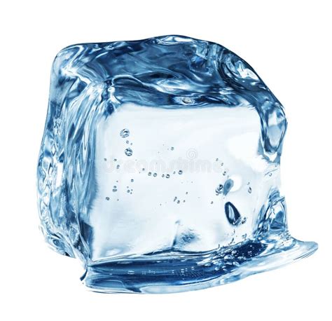 Close Up Of Ice Cube Stock Image Image Of Bright Shiny 93753373