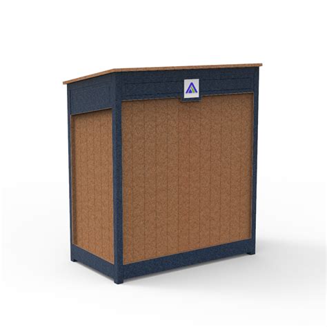 Outdoor Podiums Valet Greeting Hostess Bellman Lecterns With Logo