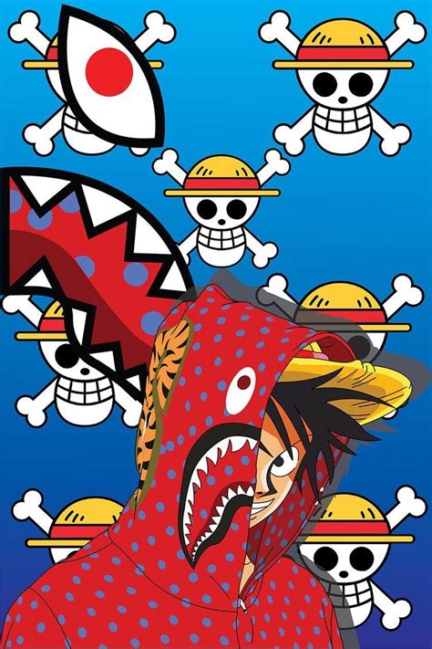 Bape Shark Wallpaper Image By Anton Worme On Anime Bape