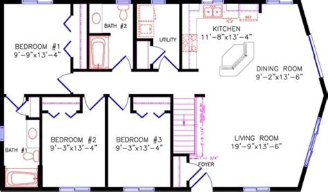 28x40 Two Bedroom House Plans